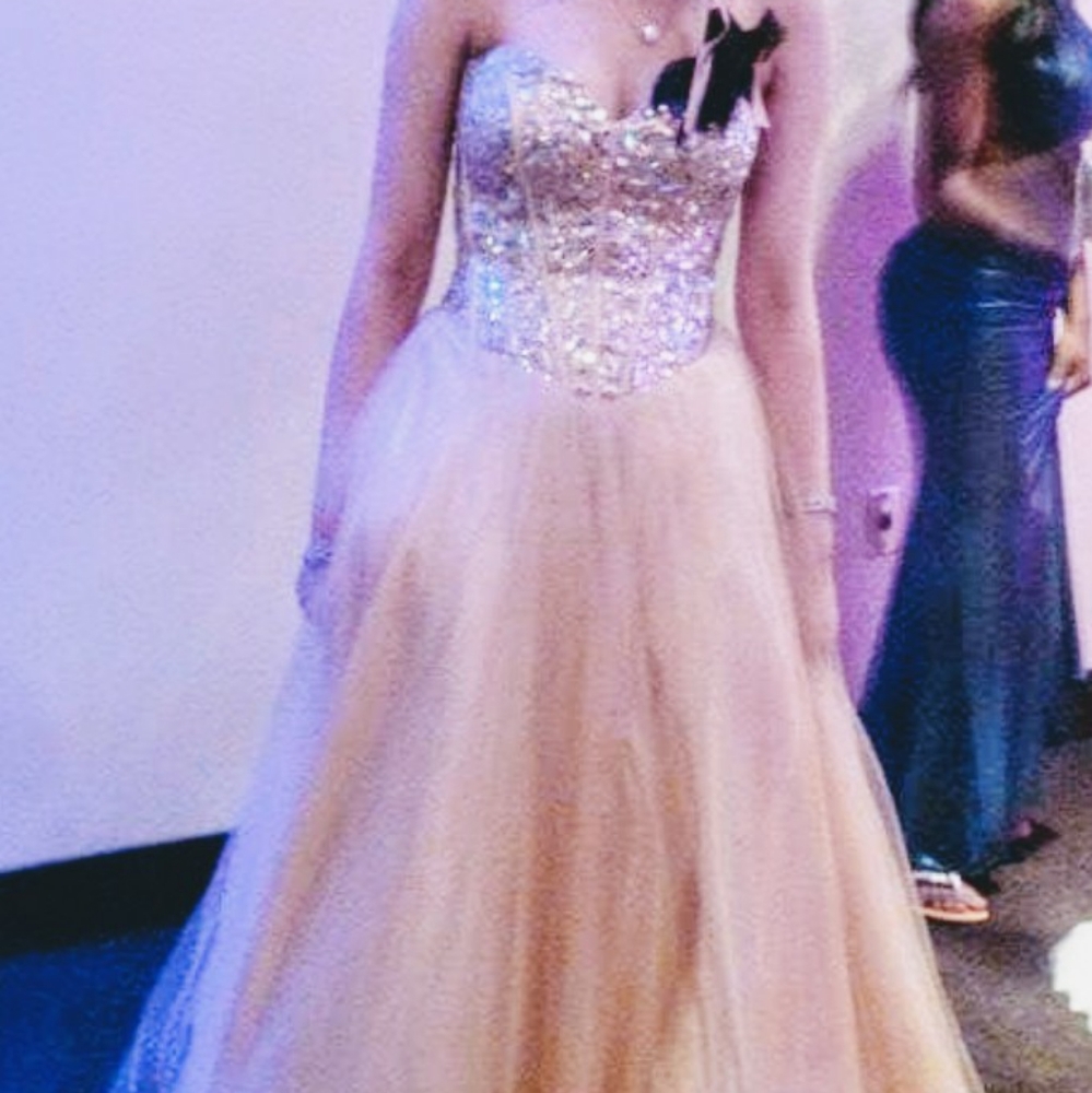 Joseph Ribkoff Princess Prom Dress - Picture 2 of 3